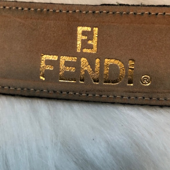Fendi Black Woven Belt Sz 40 main image 4